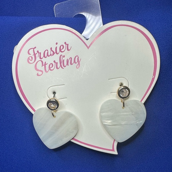 Fraiser Sterling, St. Barths Heart Earrings - Picture 3 of 5